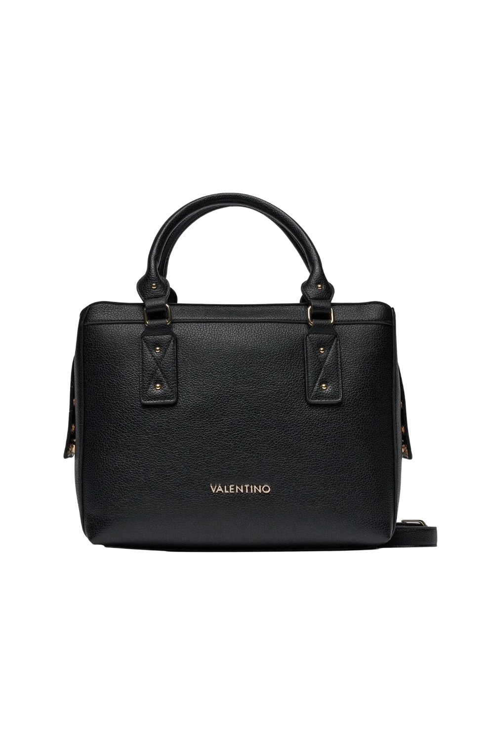VALENTINO Black large Megeve handbag