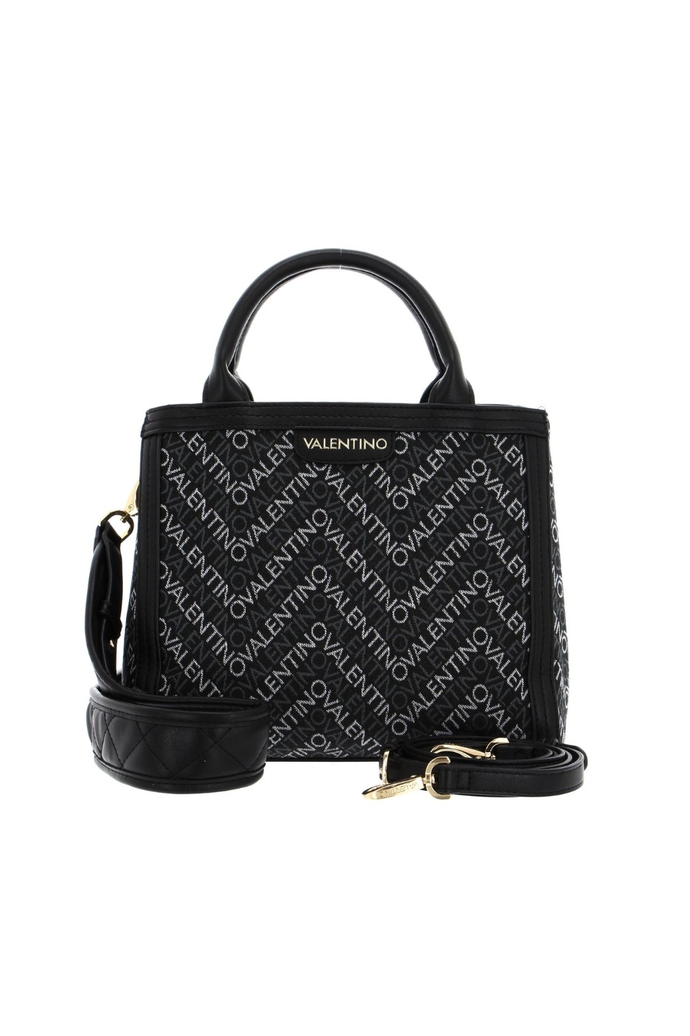 VALENTINO Czarna torebka Blizzard