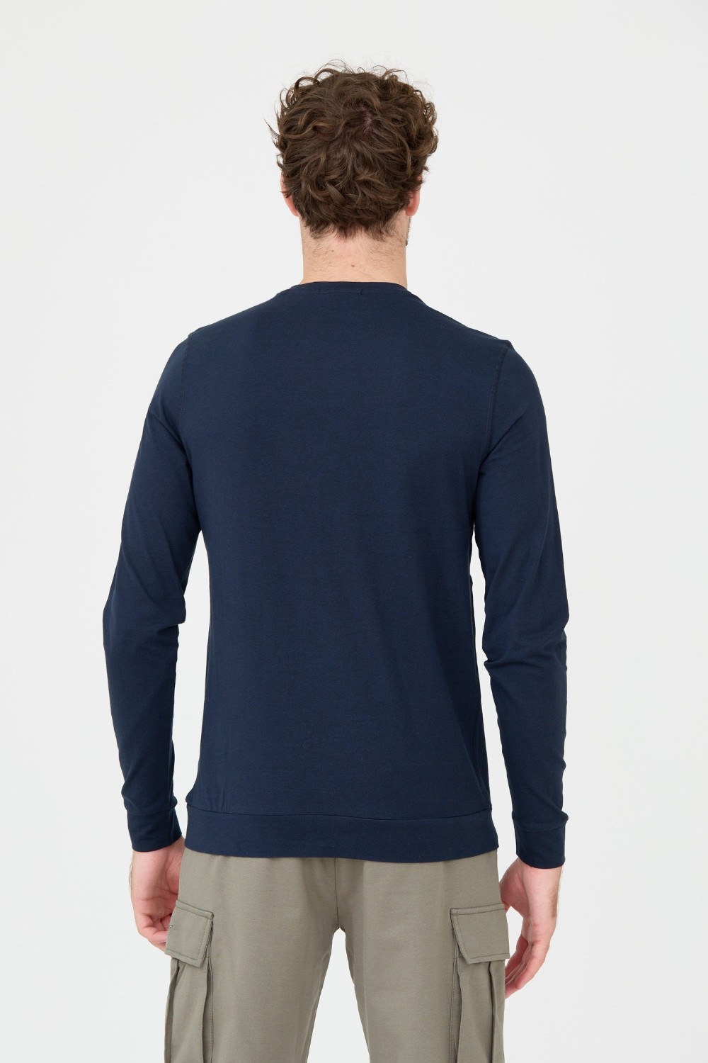 AERONAUTICA MILITARE Navy blue longsleeve