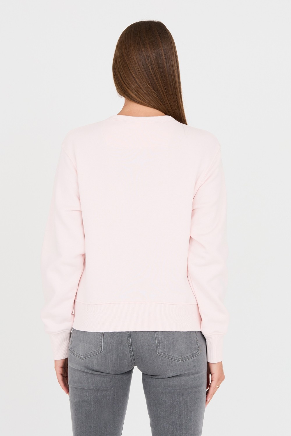 GUESS Pink Original Fleece Sweatshirt