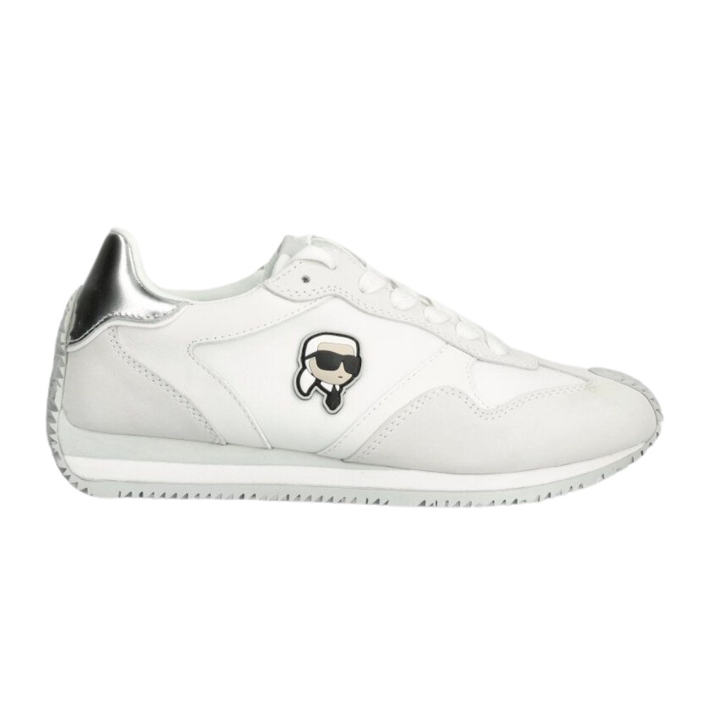 KARL LAGERFELD White Velocette Embro Nft sneakers