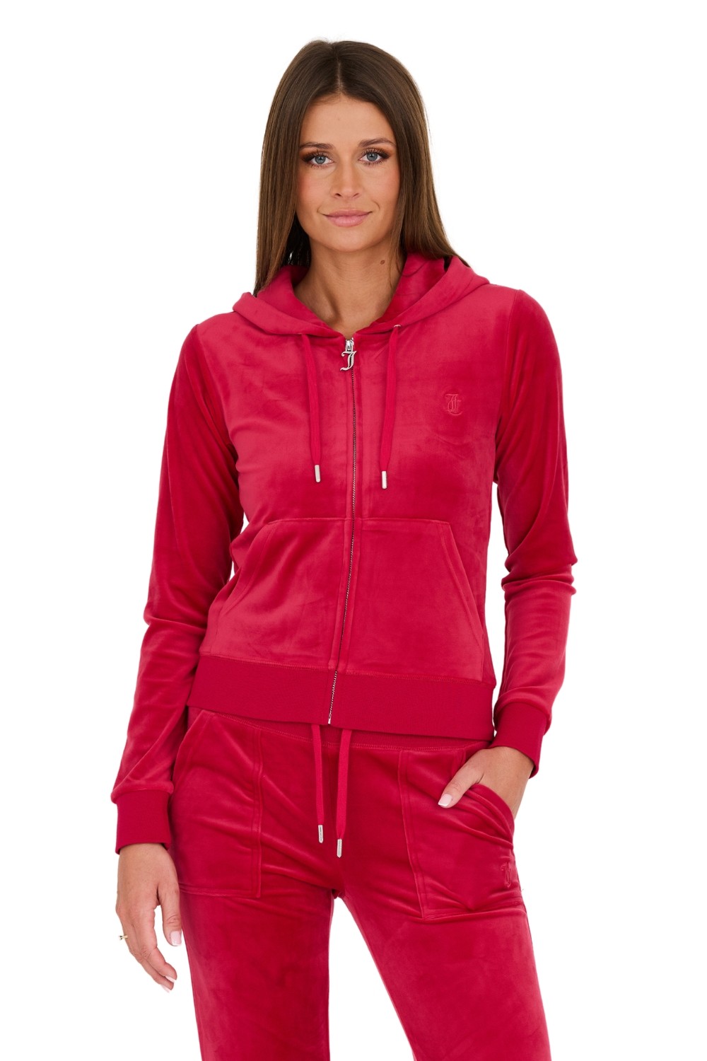 JUICY COUTURE Czerwona damska bluza Robertson