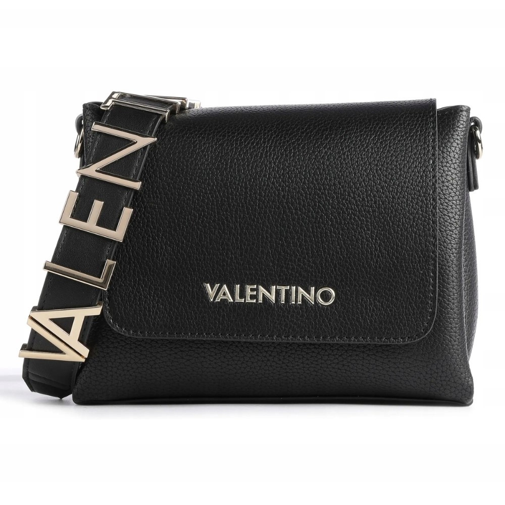 VALENTINO Torebka czarna Alexia Satchel