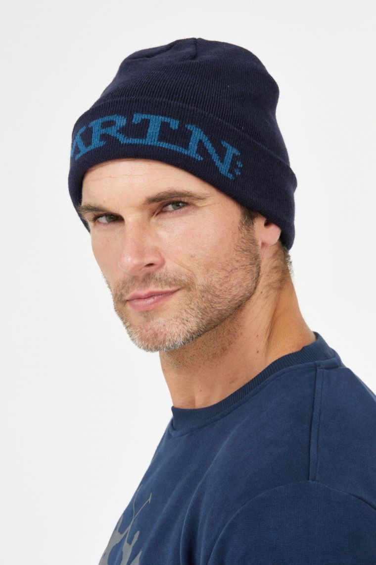 LA MARTINA Navy blue cap with logo