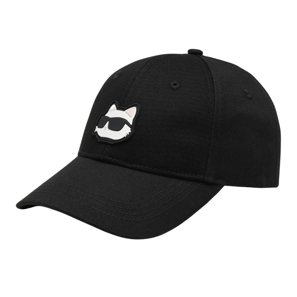 KARL LAGERFELD Black baseball cap