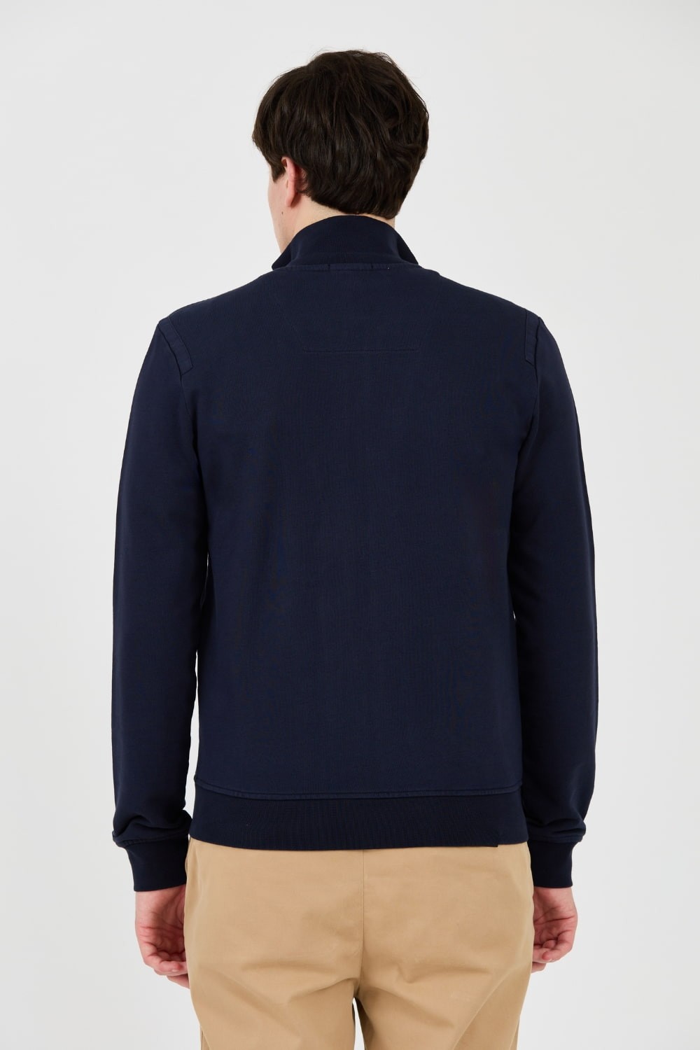 AERONAUTICA MILITARE Темно-синій світшот з вишивкою 51-й