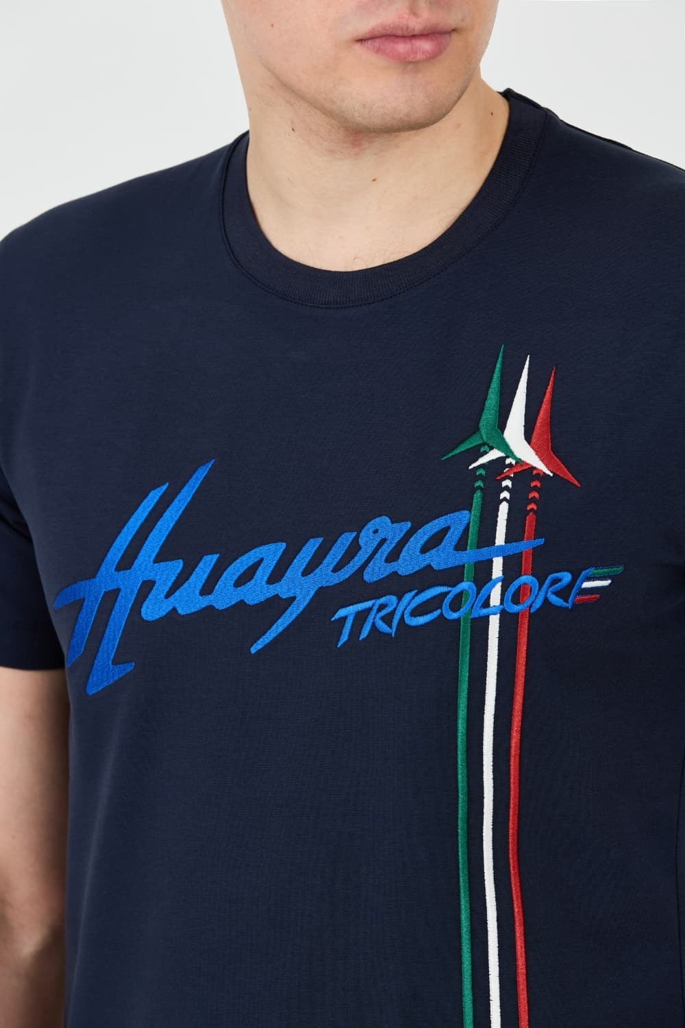 AERONAUTICA MILITARE Navy Blue Short Sleeve T-Shirt