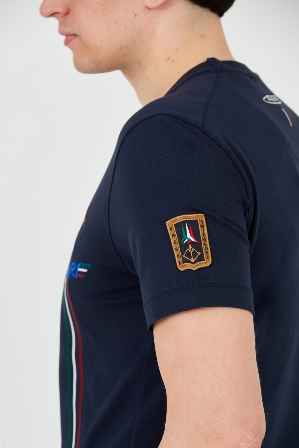 AERONAUTICA MILITARE Navy Blue Short Sleeve T-Shirt