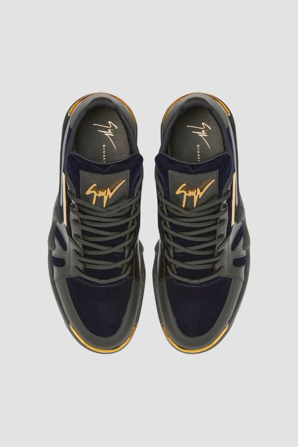 GIUSEPPE ZANOTTI navy blue sneakers