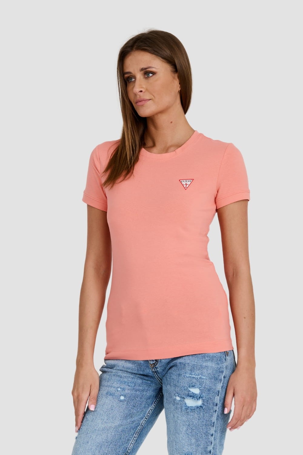 GUESS Coral Mini Triangle Tee