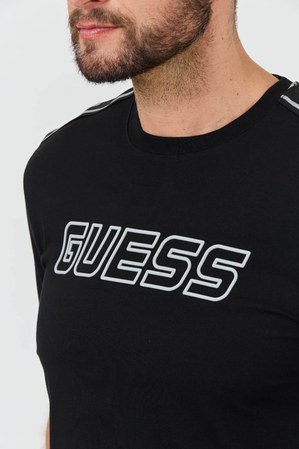 GUESS Black t-shirt Arlo Cn