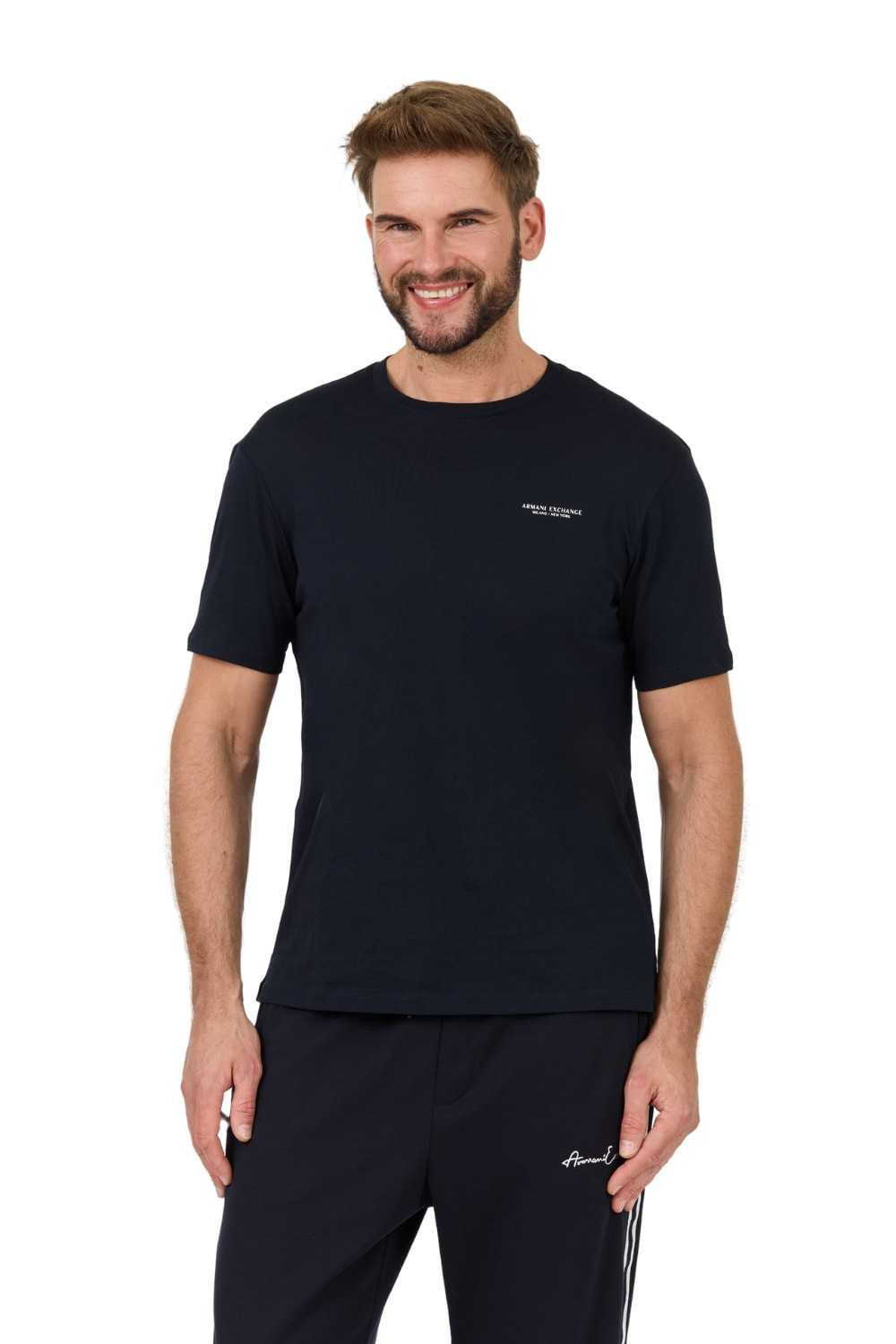 ARMANI EXCHANGE navy blue t-shirt