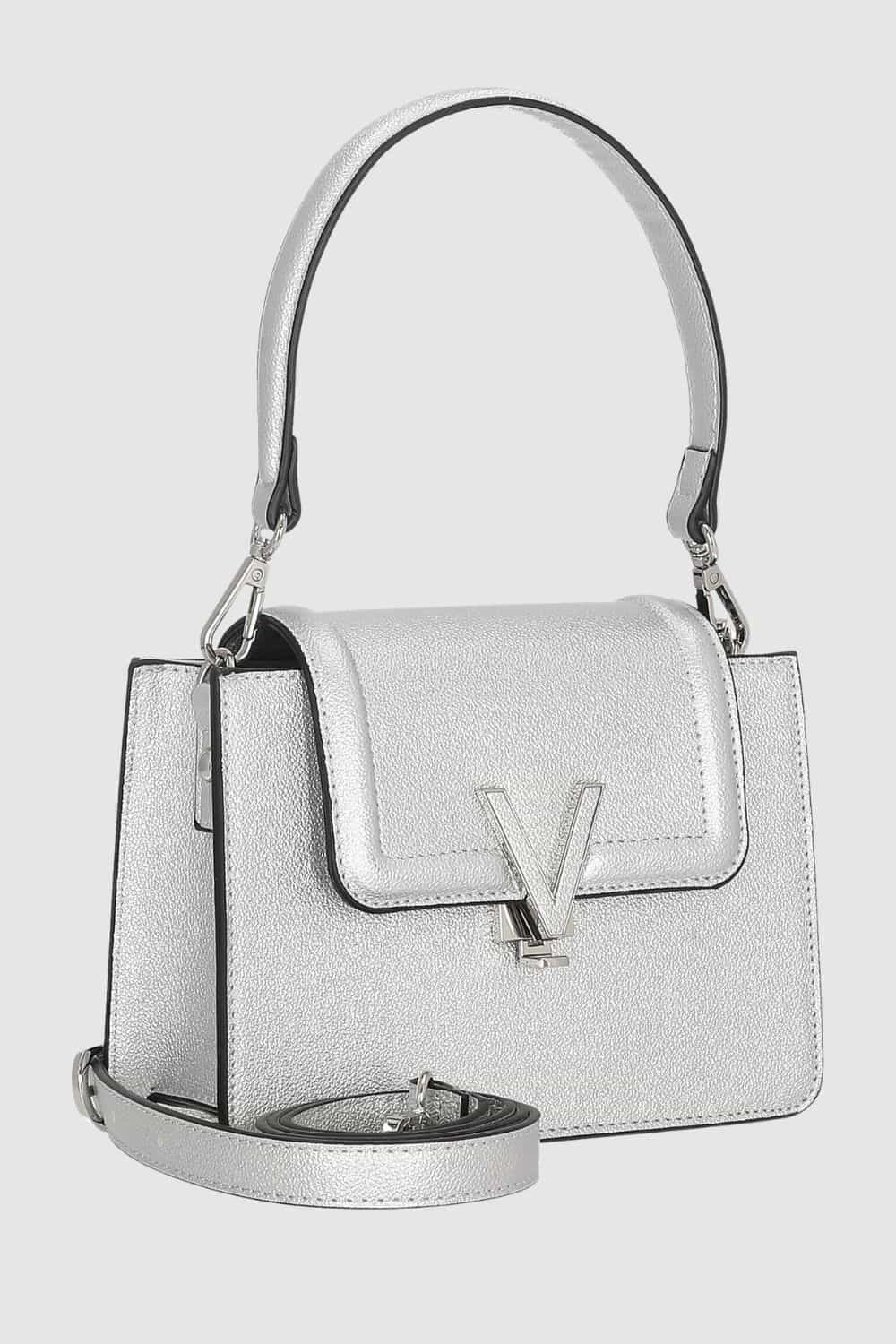 Geantă de mână VALENTINO Silver Queens