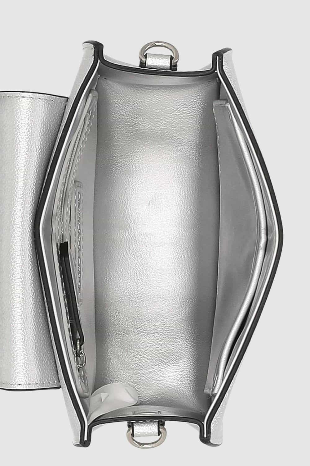 Geantă de mână VALENTINO Silver Queens