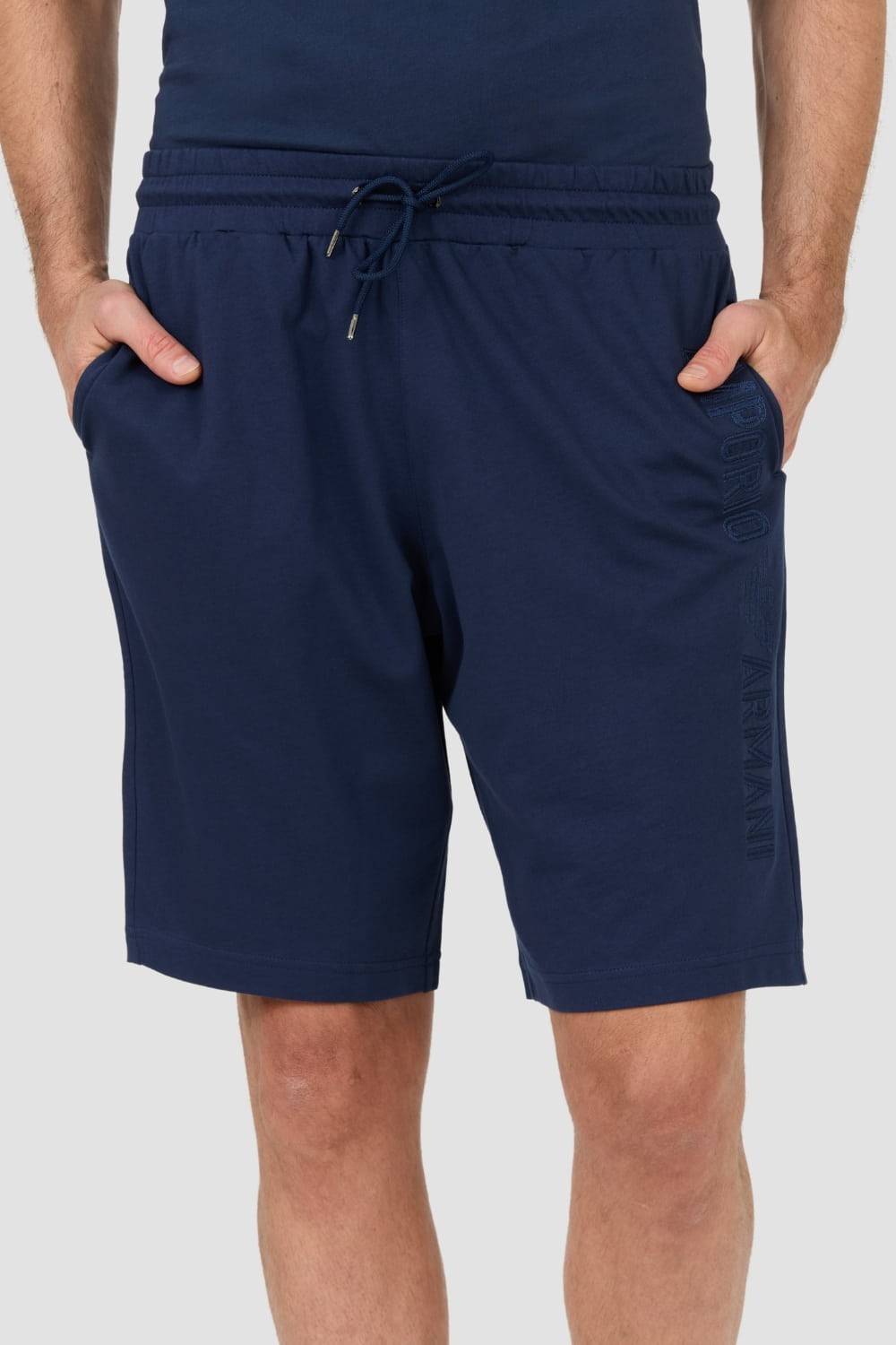 EMPORIO ARMANI Navy blue shorts