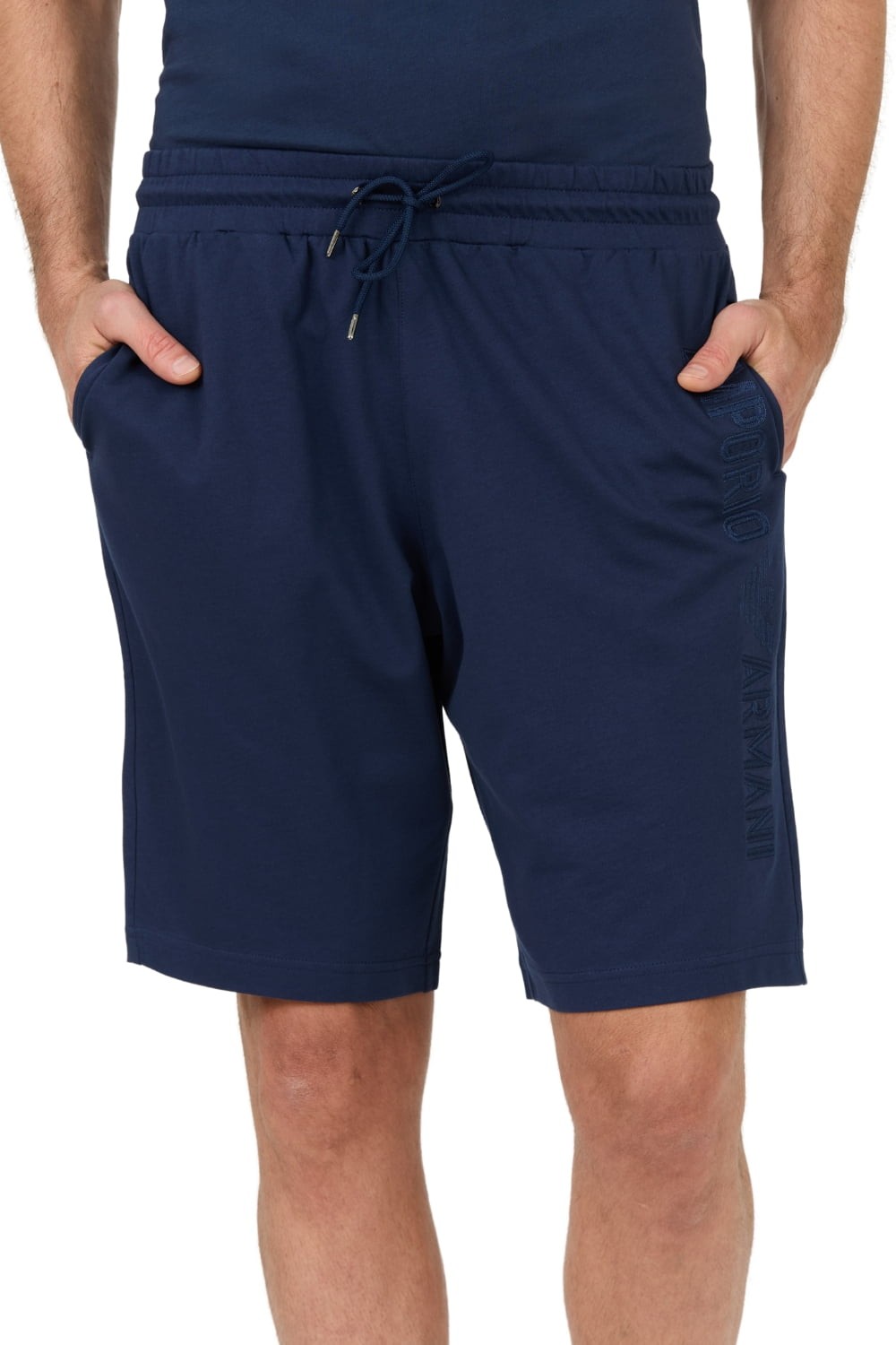 EMPORIO ARMANI Navy blue shorts