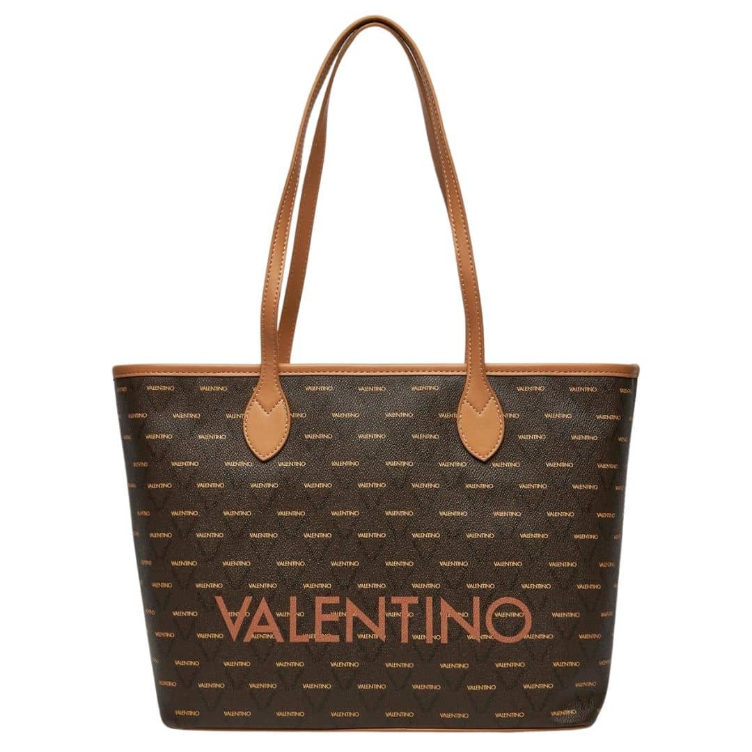 VALENTINO Large brown Liuto shopper bag