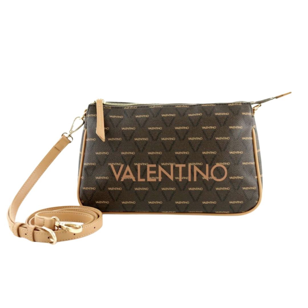 VALENTINO Коричнева маленька сумка Liuto