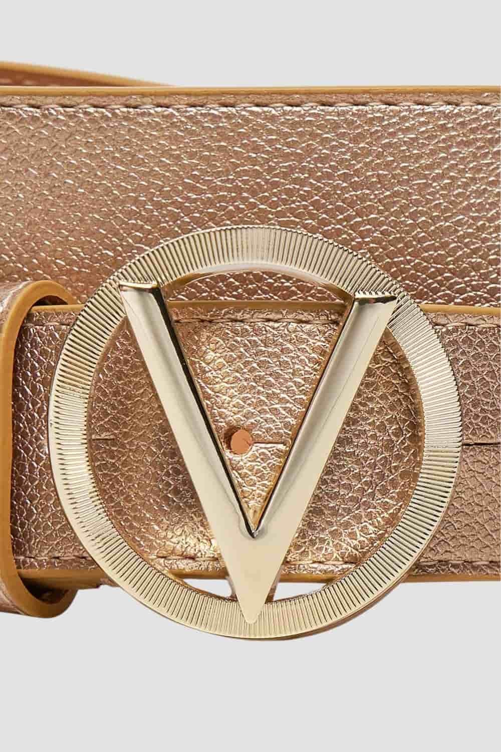 VALENTINO Gold Hampton Belt