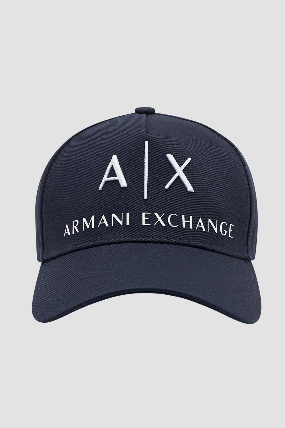 ARMANI EXCHANGE Granatowa czapka z daszkiem