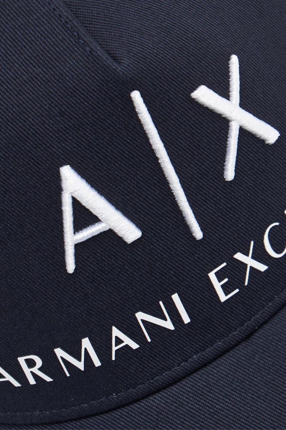 ARMANI EXCHANGE Granatowa czapka z daszkiem