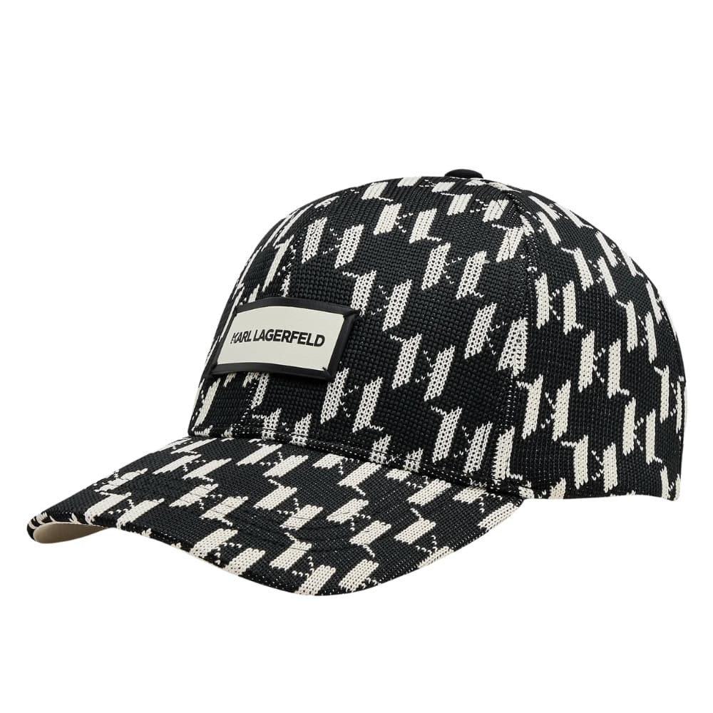 KARL LAGERFELD Black cap K/monogram