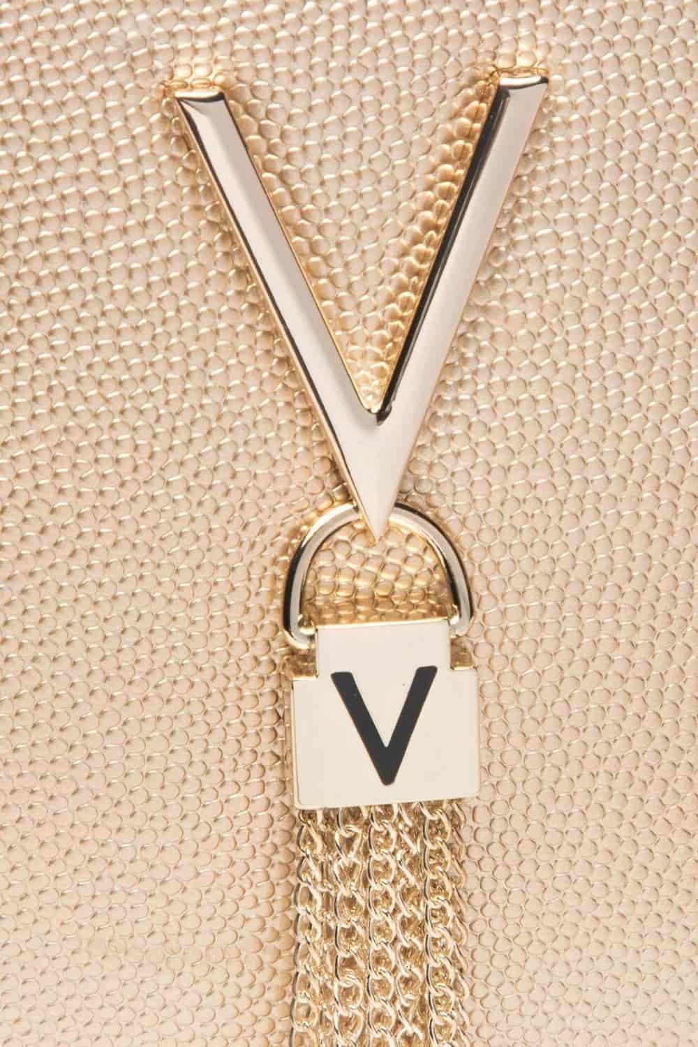 VALENTINO Złota torebka Divina Camera Bag