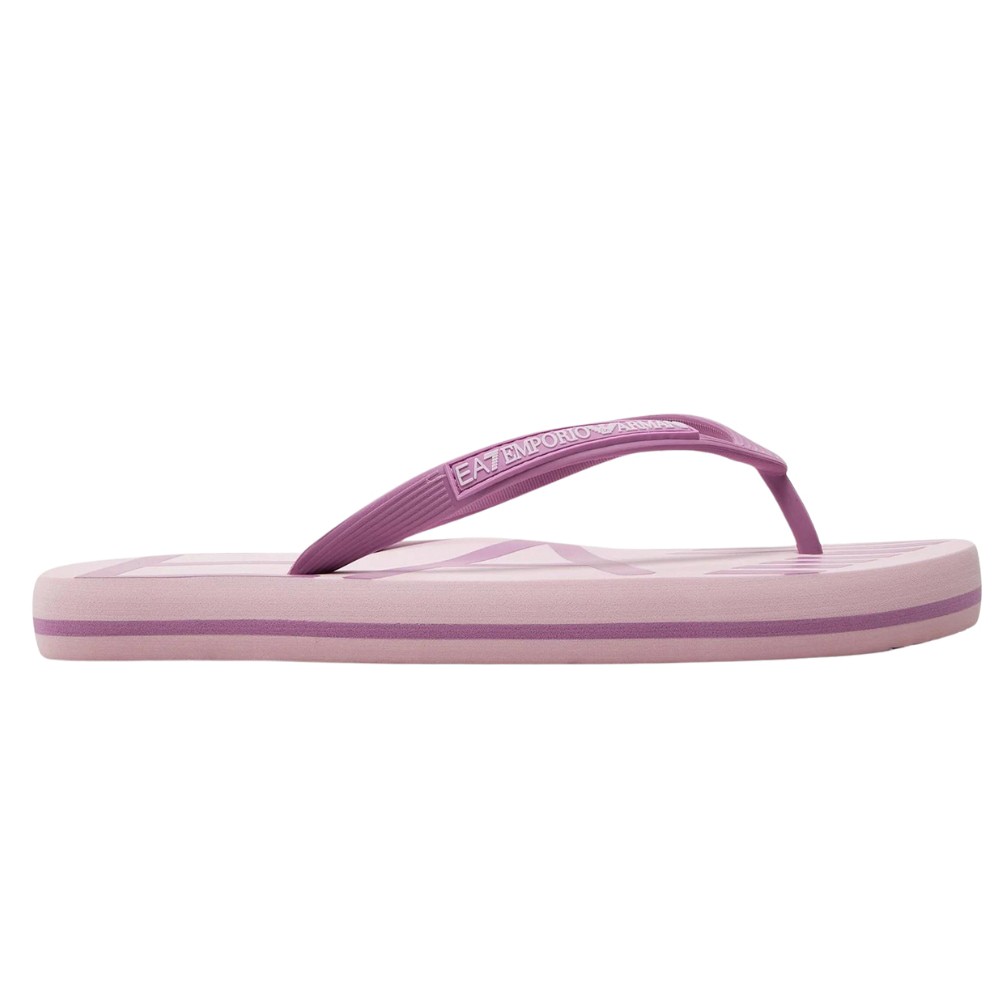 EA7 EMPORIO ARMANI Różowe japonki