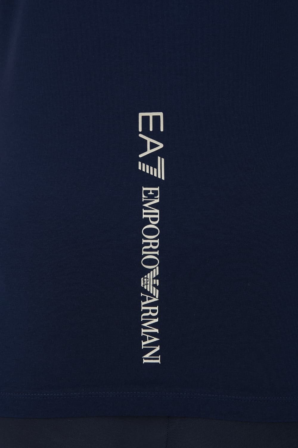 EA7 Navy blue t-shirt with silver logo