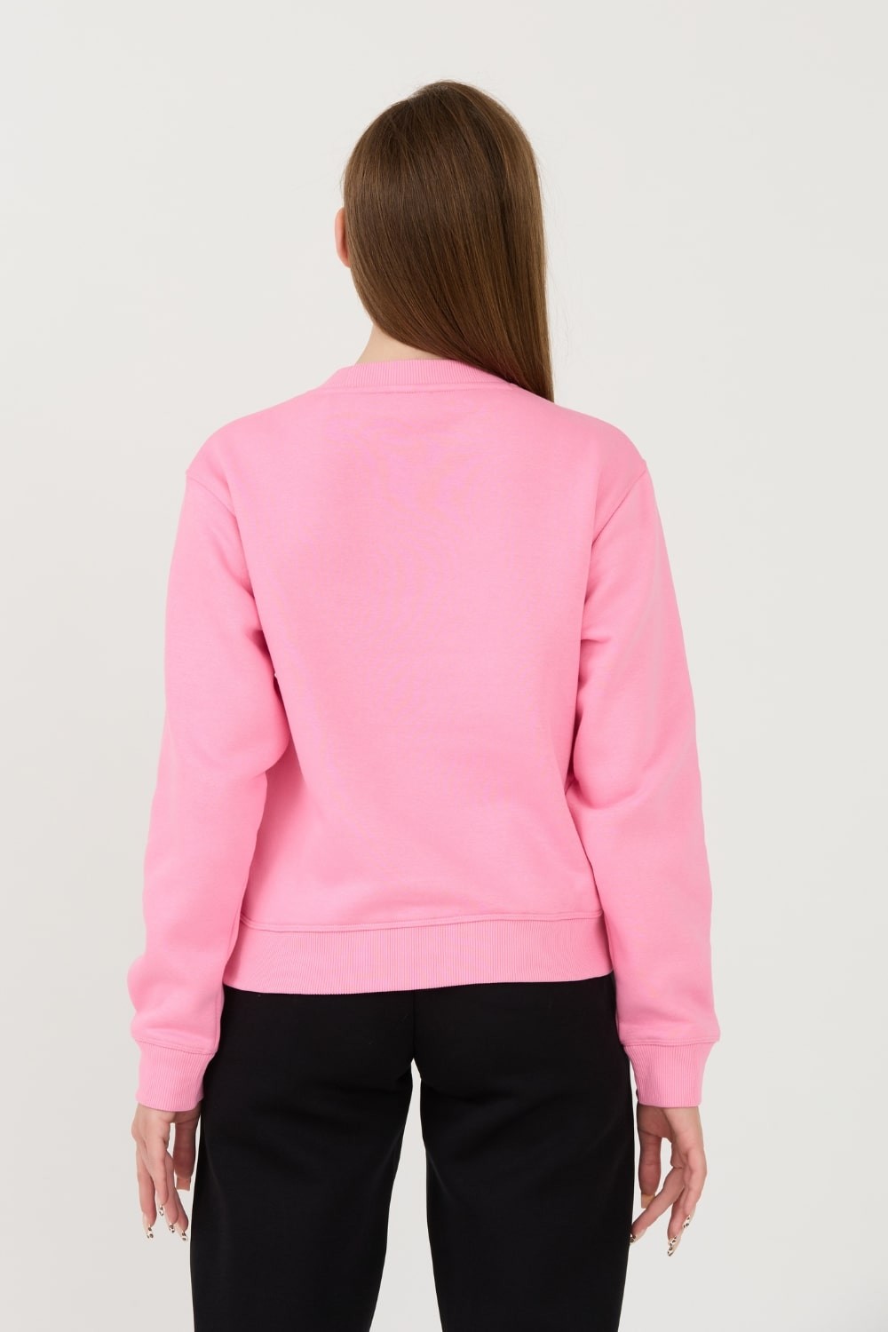 GUESS Pink Icon Sweatshirt