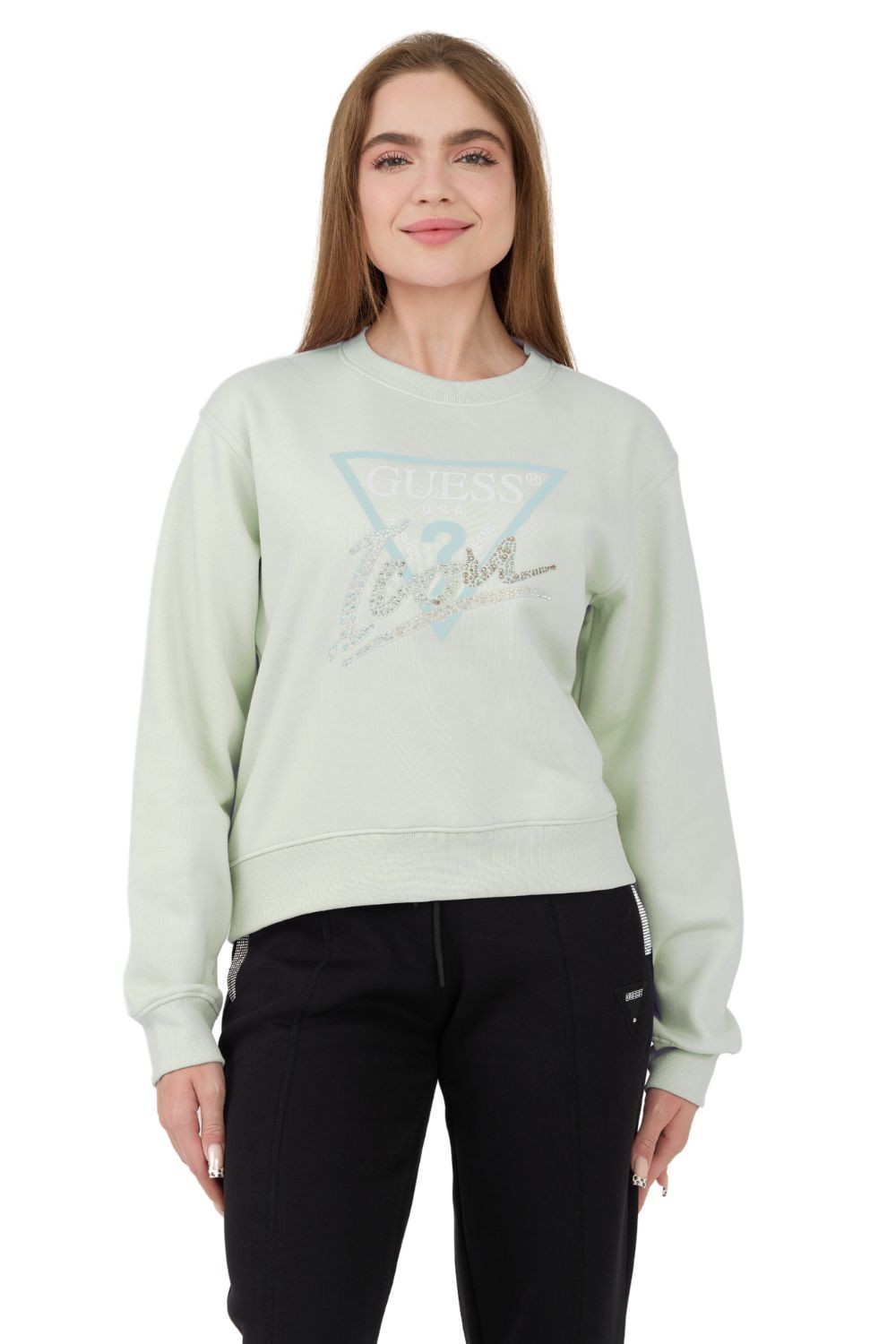 GUESS Mint Icon Sweatshirt