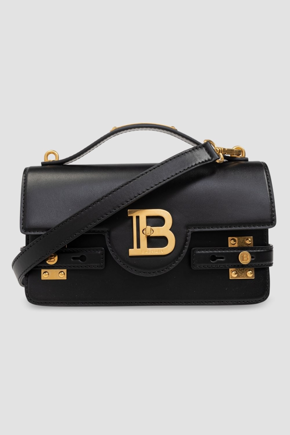 BALMAIN Black Classic Handle Bag S