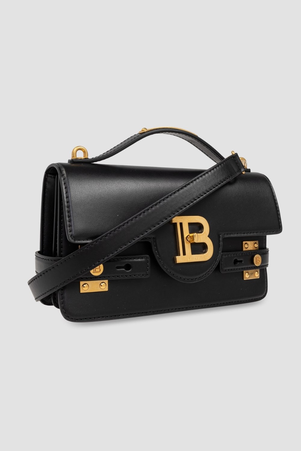 BALMAIN Black Classic Handle Bag S