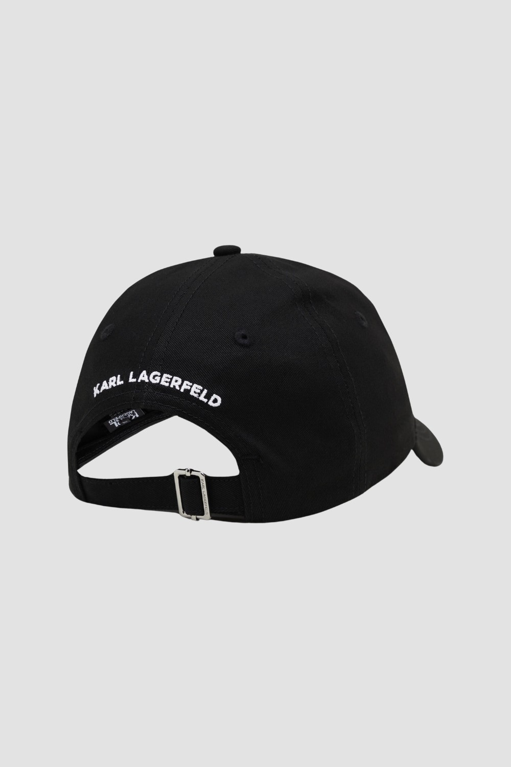 KARL LAGERFELD Black k/varsity cap