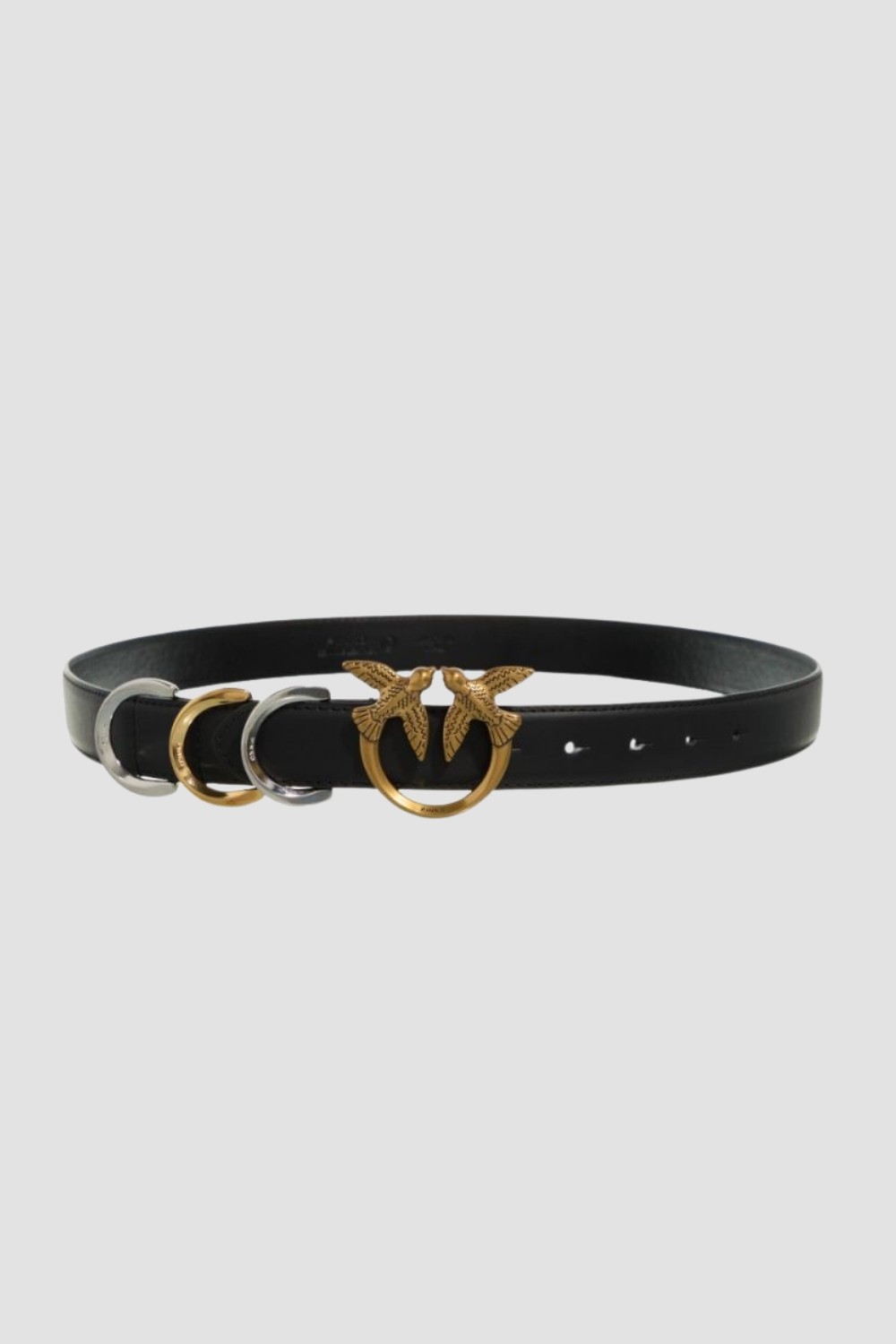 PINKO Black Cobain Belt H3