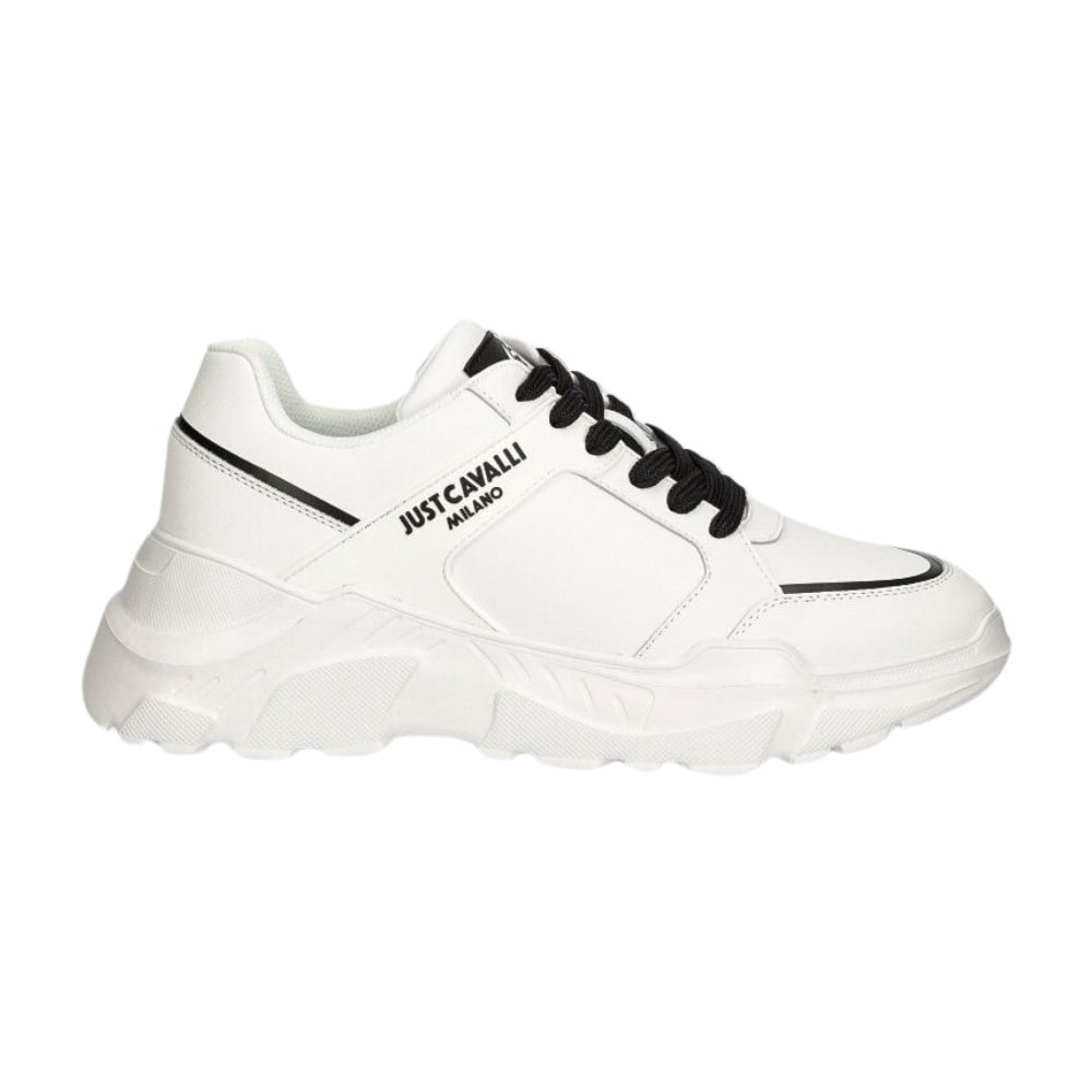 JUST CAVALLI White Fondo Casper sneakers