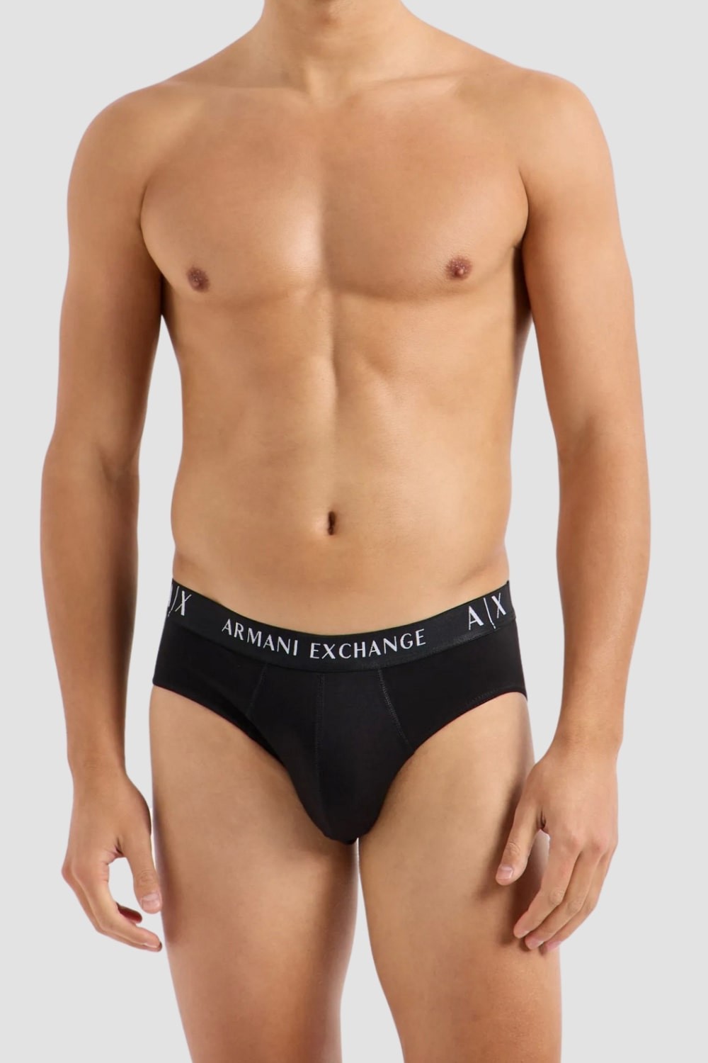 ARMANI EXCHANGE Чорні труси 2PACK