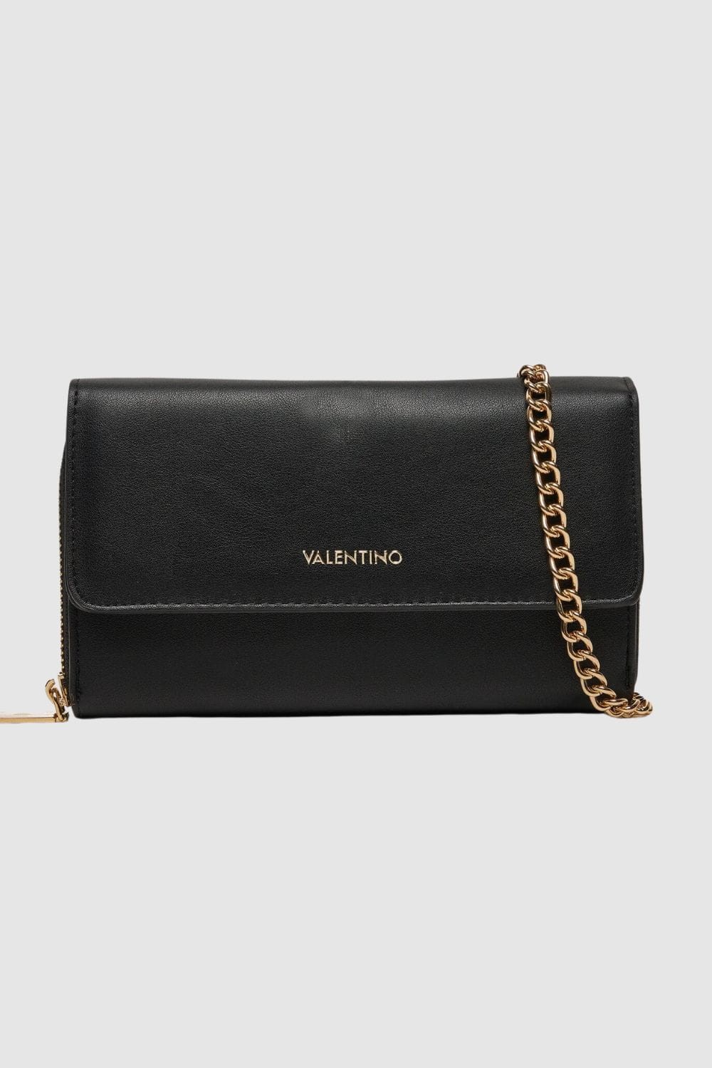 VALENTINO Black Kalua Pochette chain wallet