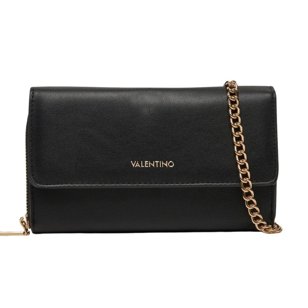 VALENTINO Black Kalua Pochette chain wallet