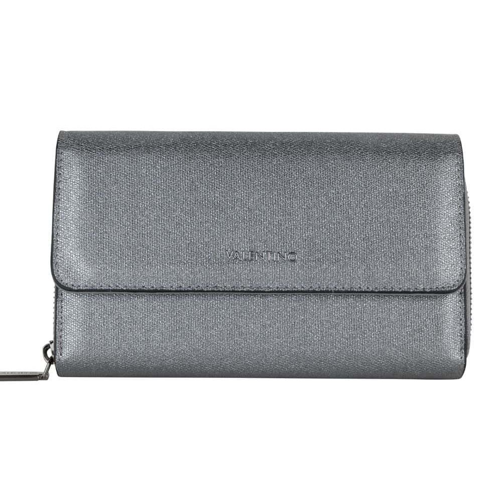 VALENTINO Silver Chain Wallet Kalua Pochette
