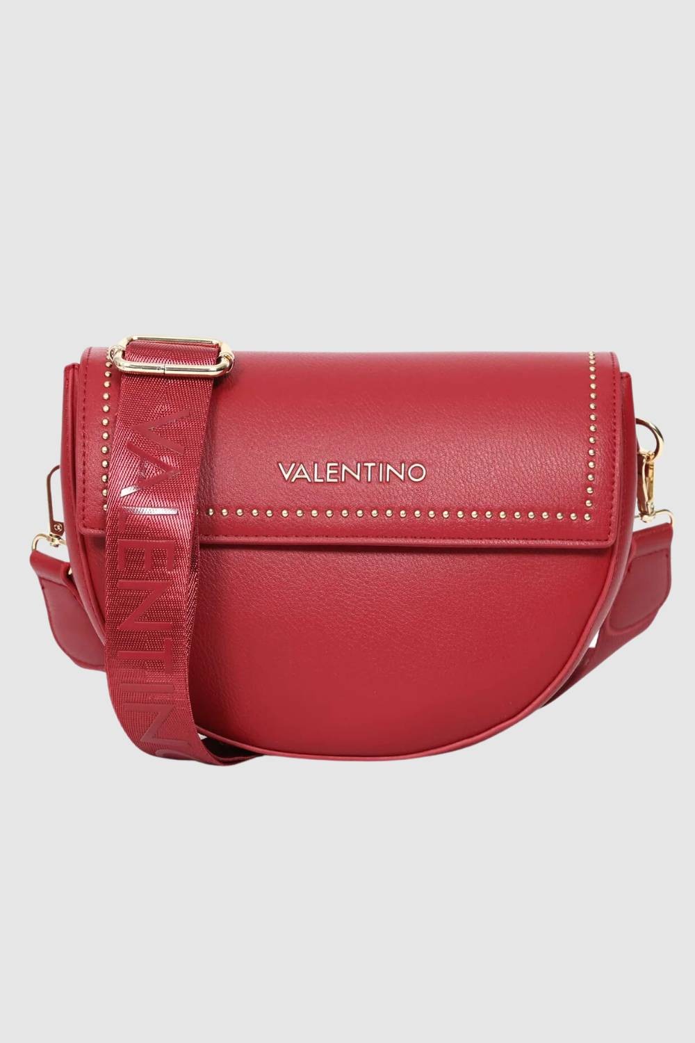 VALENTINO Czerwona torebka Bigs Flap Bag