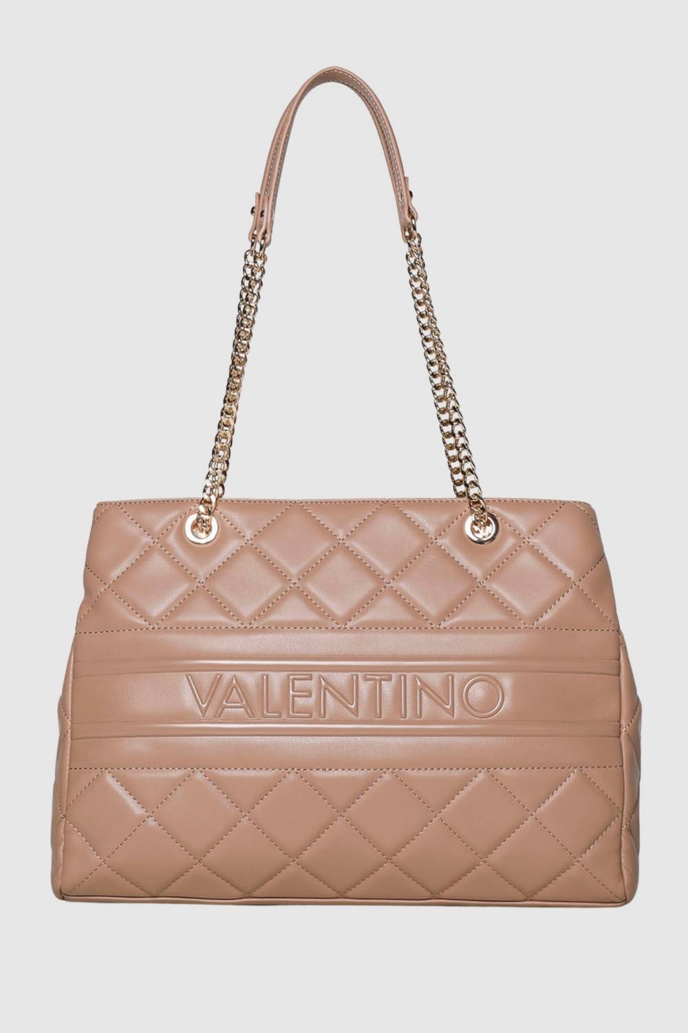 VALENTINO Beige quilted shopper bag by Ada Shopping