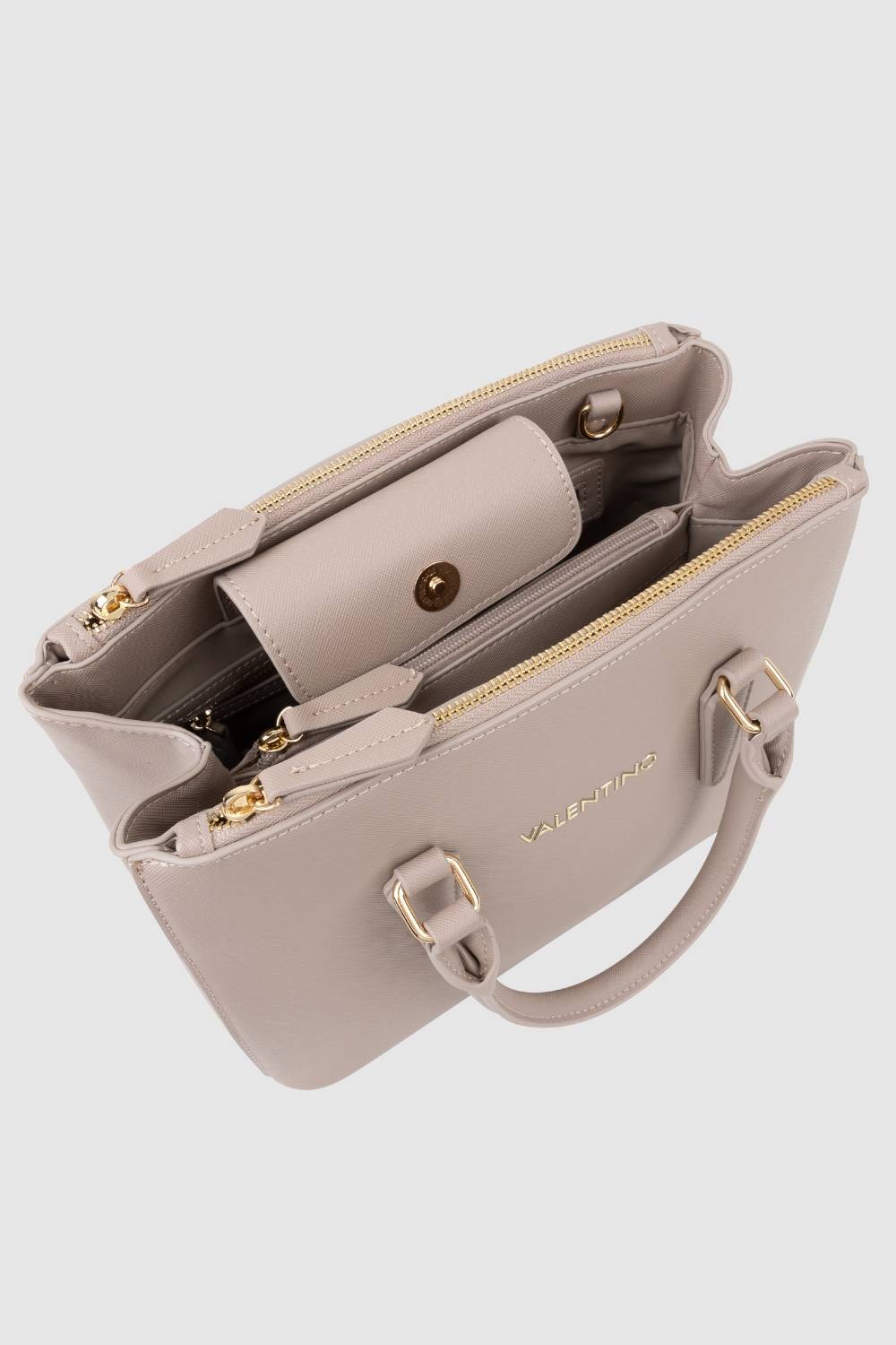 VALENTINO Beige Zero Re Shopping Classic Handbag