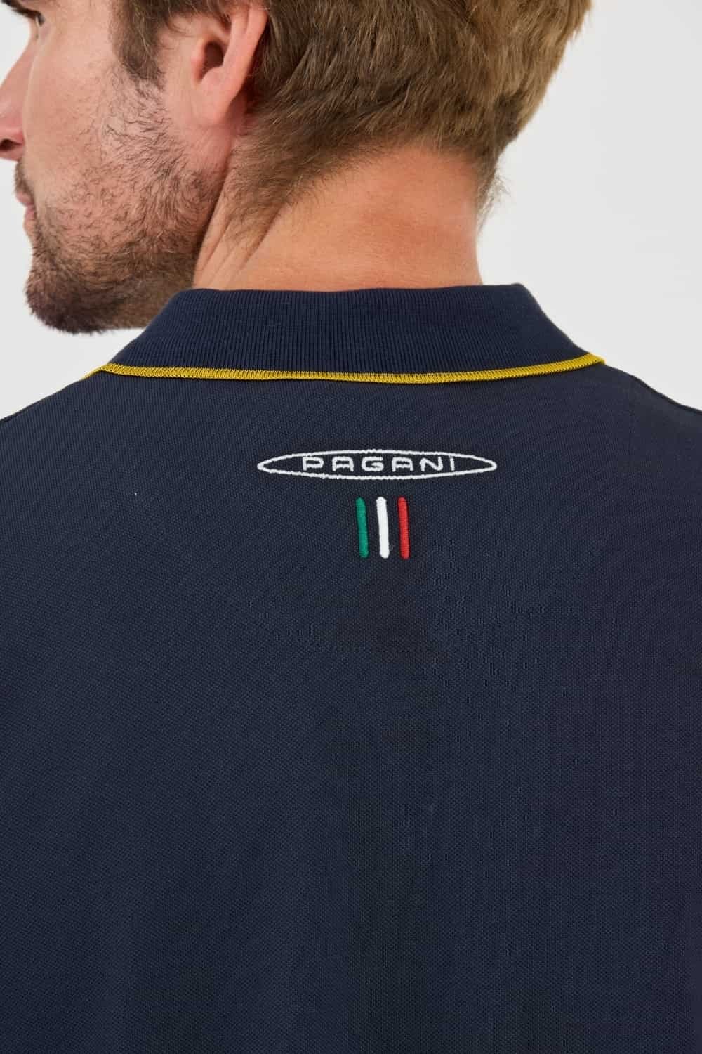 AERONAUTICA MILLITARE Navy blue Sleeve polo shirt