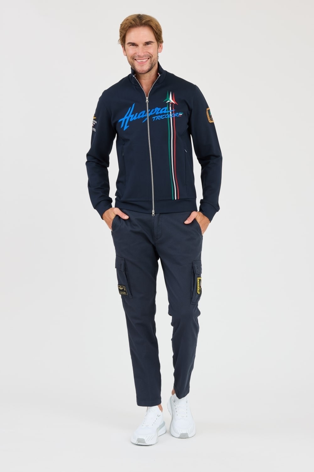 AERONAUTICA MILITARE Темно-синій SWEATSHIRT