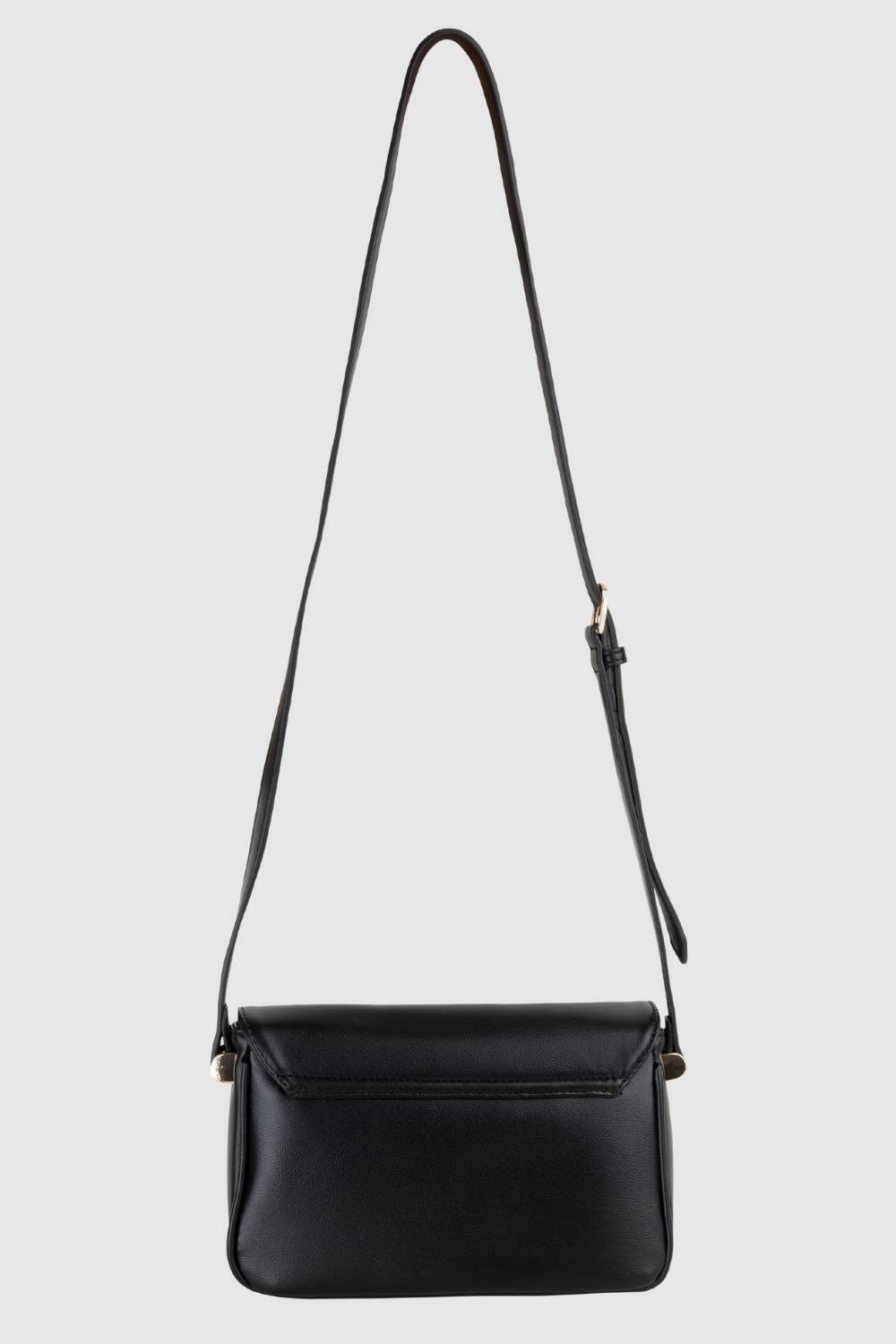 VALENTINO Black Caprice Flap Bag Letter Bag