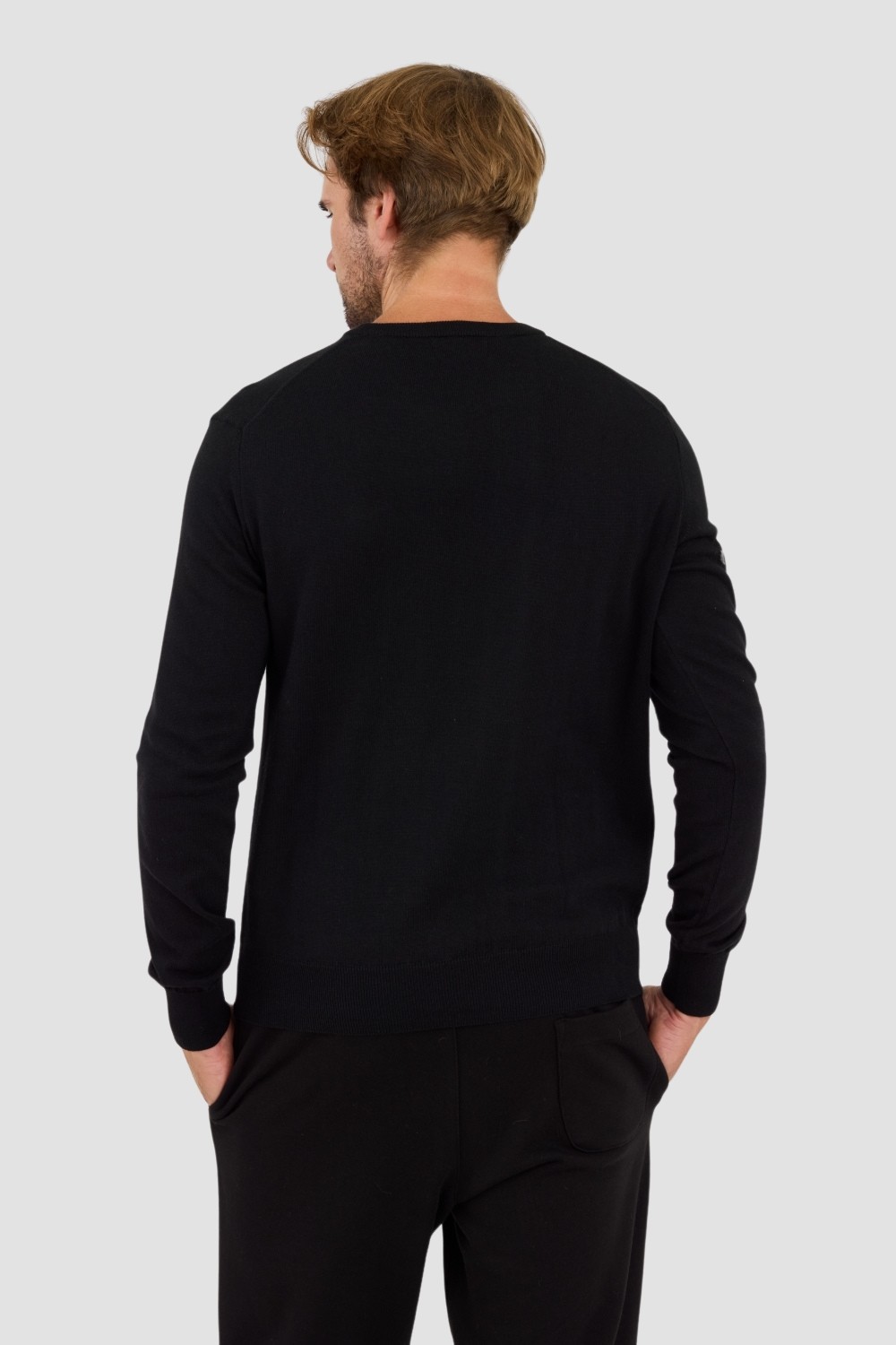 LA MARTINA Black wool sweater