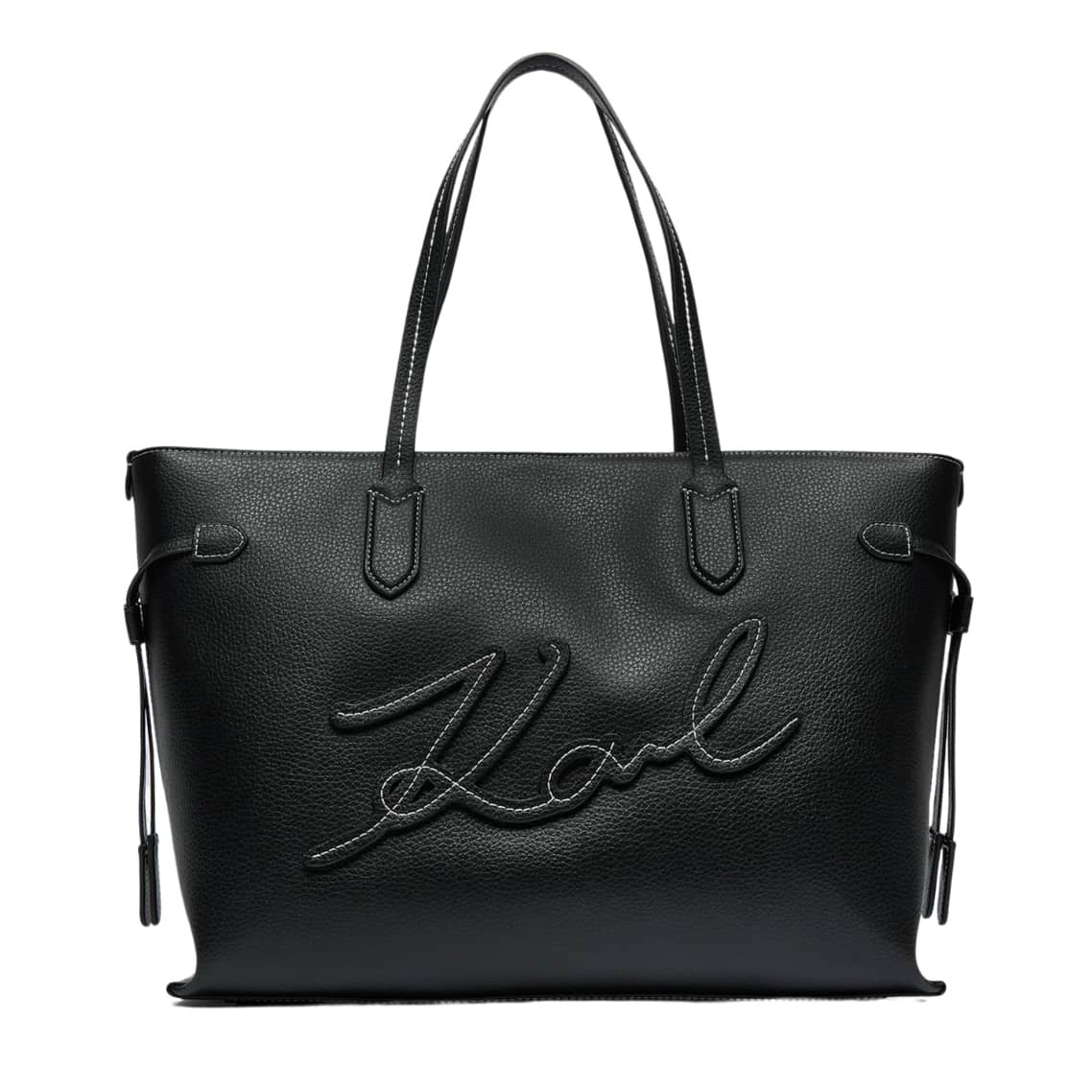 KARL LAGERFELD Black Shopper Klxav Mirum Tote