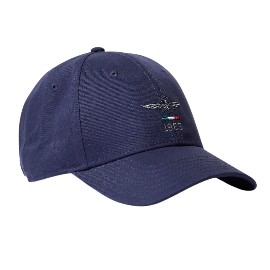 AERONAUTICA MILITARE Navy blue cap with logo