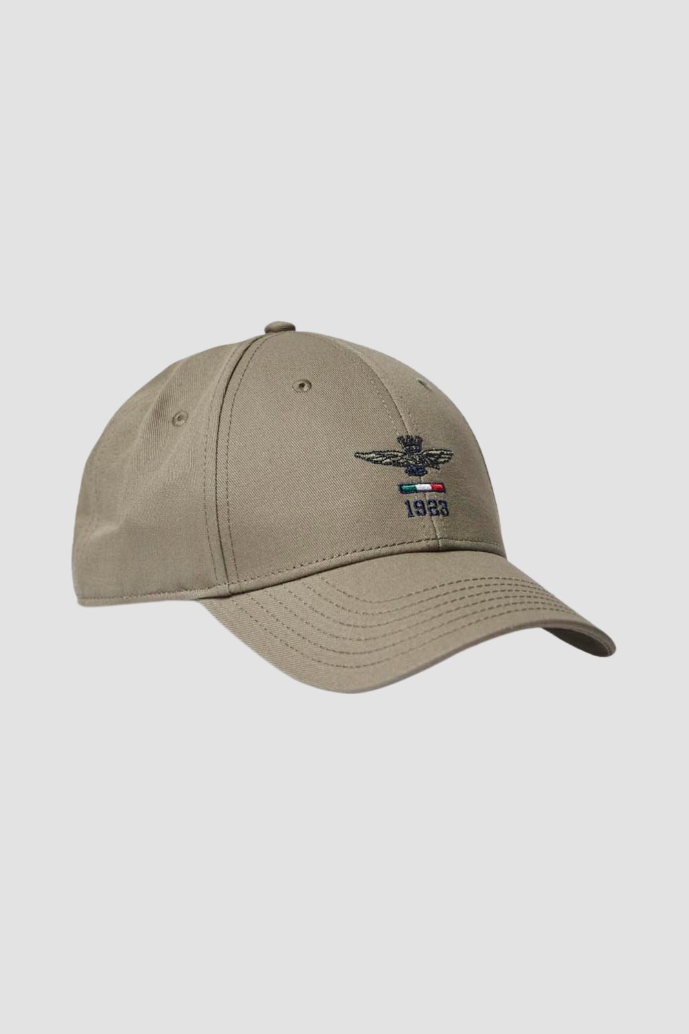 AERONAUTICA MILITARE Green cap with logo